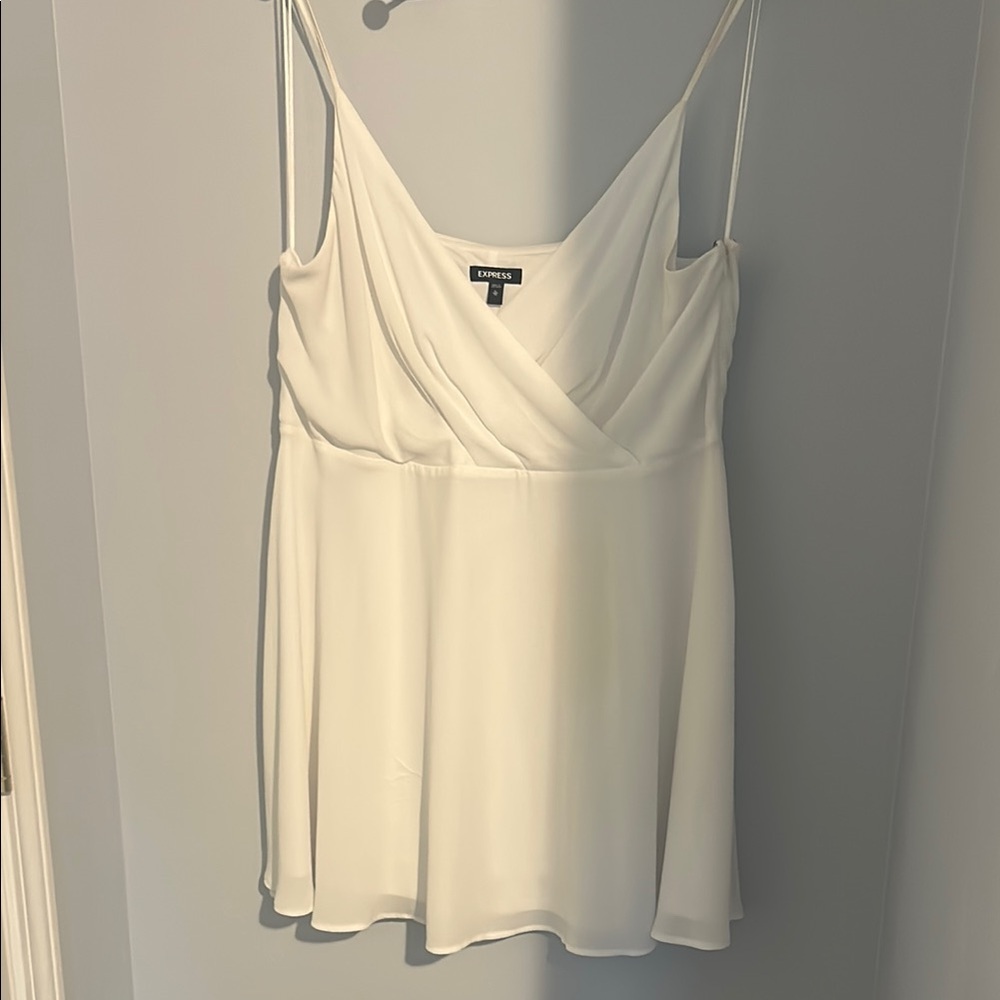 Express white dress